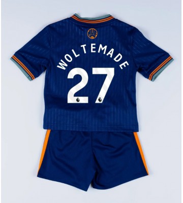 Newcastle United Nick Woltemade #27 Tredjetrøje Børn 2025-26 Kortærmet (+ Korte bukser)